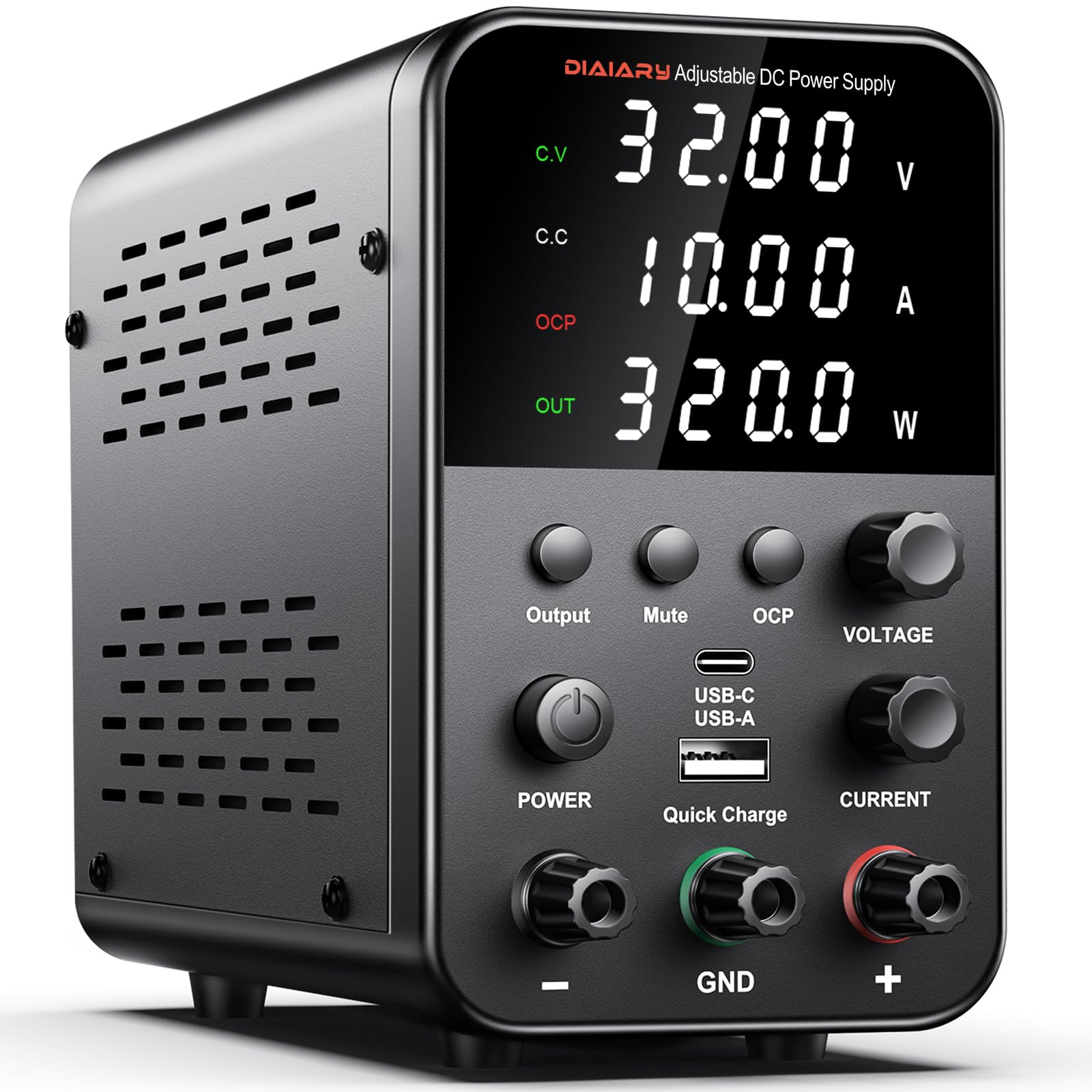 Amazon.com: DC Power Supply Variable, 32V 10A Adjustable Switching
